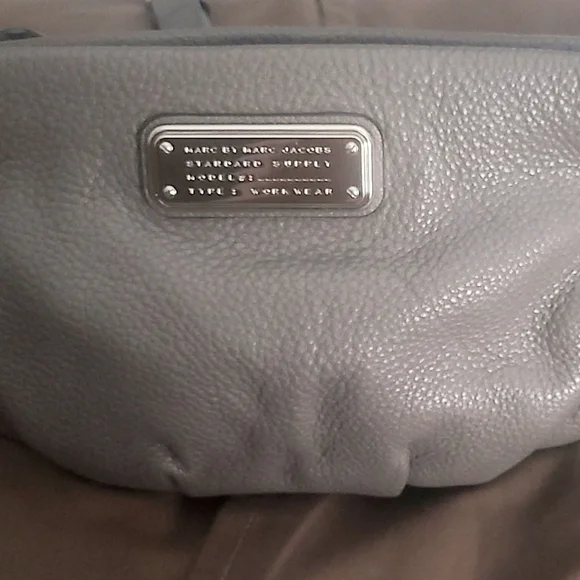 Marc by Marc Jacobs Percy Leather Crossbody Taupe - Gently Used like New - Picture 5 of 12